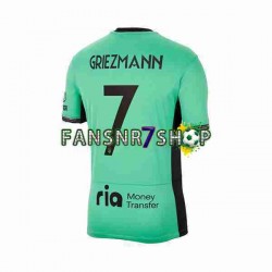 Atlético Madrid fußball trikot 2 Antoine Griezmann 7 Herren Ausweich 2023-2024 Kurzarm