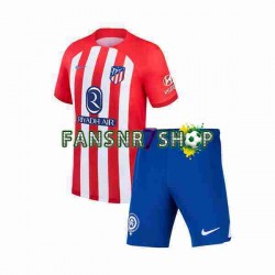 Atlético Madrid fußball trikot 2 Kinder Heim 2023-2024 Kurzarm