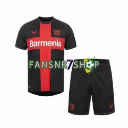 Bayer 04 Leverkusen fußball trikot Kinder Heim 2023-2024 Kurzarm
