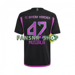 FC Bayern München fußball trikot Jamal Musiala 42 Herren Auswärts 2023-2024 Kurzarm