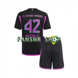 FC Bayern München fußball trikot Jamal Musiala 42 Kinder Auswärts 2023-2024 Kurzarm