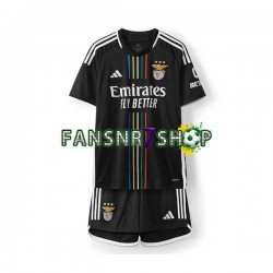 Benfica fußball trikot Kinder Auswärts 2023-2024 Kurzarm