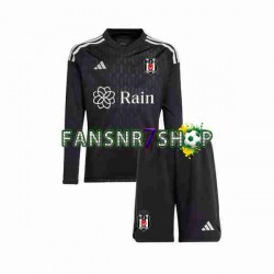 Besiktas fußball trikot Torhüter Kinder Heim 2023-2024 Langarm