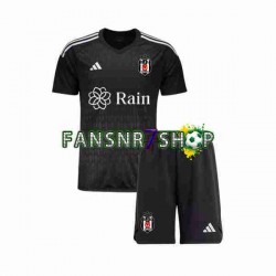 Besiktas fußball trikot Torhüter Kinder Heim 2023-2024 Kurzarm