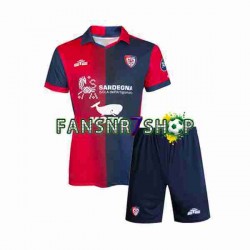 Cagliari fußball trikot Kinder Heim 2023-2024 Kurzarm