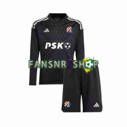 Dinamo Zagreb fußball trikot Torhüter Kinder Auswärts 2023-2024 Langarm