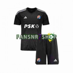 Dinamo Zagreb fußball trikot Torhüter Kinder Auswärts 2023-2024 Kurzarm