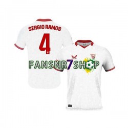 FC Sevilla fußball trikot Sergio Ramos 4 Herren Heim 2023-2024 Kurzarm