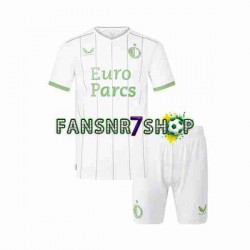 Feyenoord Rotterdam fußball trikot Kinder Ausweich 2023-2024 Kurzarm