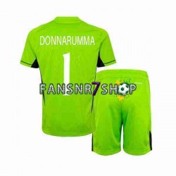 Italien fußball trikot Donnarumma 1 Torhüter Kinder Heim 2023 Kurzarm