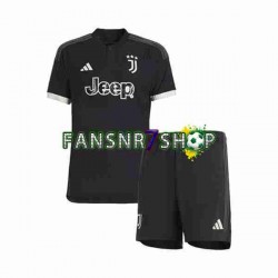 Juventus Turin fußball trikot Kinder Ausweich 2023-2024 Kurzarm