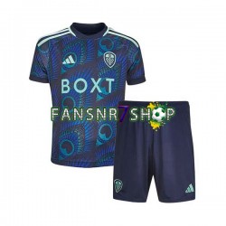 Leeds United fußball trikot Kinder Auswärts 2023-2024 Kurzarm