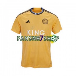 Leicester City fußball trikot Herren Ausweich 2023-2024 Kurzarm