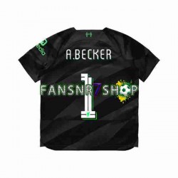 Liverpool fußball trikot A.Becker 1 Torhüter Herren Auswärts 2023-2024 Kurzarm
