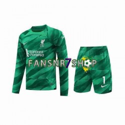Liverpool fußball trikot A.Becker 1 Torhüter Kinder Heim 2023-2024 Langarm