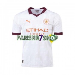 Manchester City fußball trikot Herren Auswärts 2023-2024 Kurzarm