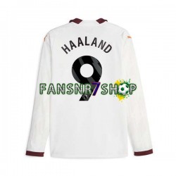 Manchester City fußball trikot Erling Haaland 9 Herren Auswärts 2023-2024 Langarm