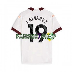 Manchester City fußball trikot Julian Alvarez 19 Herren Auswärts 2023-2024 Kurzarm