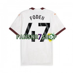 Manchester City fußball trikot Phil Foden 47 Herren Auswärts 2023-2024 Kurzarm