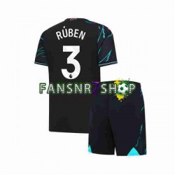 Manchester City fußball trikot Ruben 3 Kinder Ausweich 2023-2024 Kurzarm