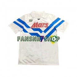SSC Neaples fußball trikot 1989 Herren Auswärts Retro 1990 Kurzarm