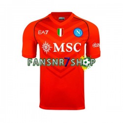 SSC Neaples fußball trikot Torhüter Herren Heim 2023-2024 Kurzarm