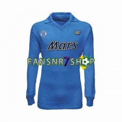 SSC Neaples fußball trikot 1989 Herren Heim Retro 1990 Langarm