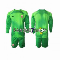 Norwegen fußball trikot Torhüter Kinder Heim 2022 Langarm