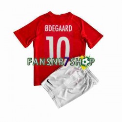 Norwegen fußball trikot ODEGAARD 10 Kinder Heim 2022 Kurzarm
