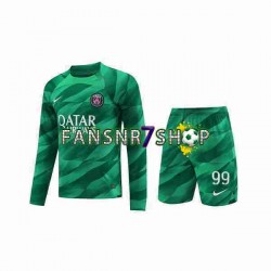 Paris Saint-Germain fußball trikot Donnarumma 99 Torhüter Kinder Heim 2023-2024 Langarm