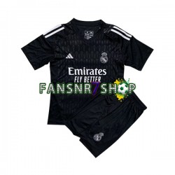 Real Madrid fußball trikot Torhüter Kinder Auswärts 2023-2024 Kurzarm