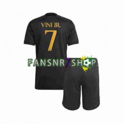 Real Madrid fußball trikot Vini Jr 7 Kinder Ausweich 2023-2024 Kurzarm