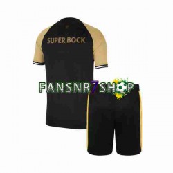 Sporting CP fußball trikot Kinder Ausweich 2023-2024 Kurzarm