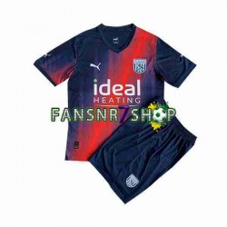 West Bromwich Albion fußball trikot Kinder Ausweich 2023-2024 Kurzarm