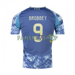 Ajax Amsterdam fußball trikot Brian Brobbey 9 Herren Auswärts 2024-2025 Kurzarm