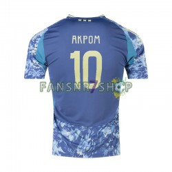 Ajax Amsterdam fußball trikot Chuba Akpom 10 Herren Auswärts 2024-2025 Kurzarm