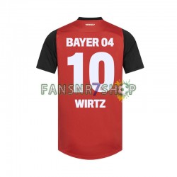 Bayer 04 Leverkusen fußball trikot Florian Wirtz 10 Herren Heim 2024-2025 Kurzarm