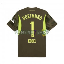 Borussia Dortmund fußball trikot Gregor Kobel 1 Torhüter Herren Auswärts 2024-2025 Kurzarm