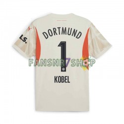 Borussia Dortmund fußball trikot Gregor Kobel 1 Torhüter Herren Heim 2024-2025 Kurzarm
