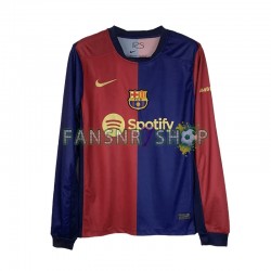 FC Barcelona fußball trikot Herren Heim 2024-2025 Langarm