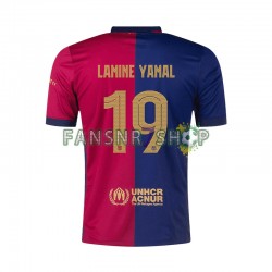 FC Barcelona fußball trikot UCL Font Lamine Yamal 19 Herren Heim 2024-2025 Kurzarm
