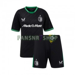 Feyenoord Rotterdam fußball trikot Kinder Auswärts 2024-2025 Kurzarm