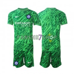 Inter Mailand fußball trikot Torhüter Kinder Heim 2024-2025 Kurzarm