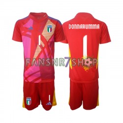Italien fußball trikot Euro 2024 Donnarumma 1 Torhüter Kinder Ausweich Kurzarm