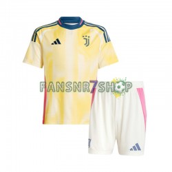 Juventus Turin fußball trikot Kinder Auswärts 2024-2025 Kurzarm
