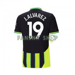 Manchester City fußball trikot Julian Alvarez 19 Herren Auswärts 2024-2025 Kurzarm