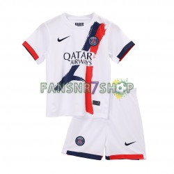 Paris Saint-Germain fußball trikot Kinder Auswärts 2024-2025 Kurzarm