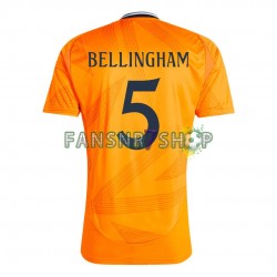 Real Madrid fußball trikot BELLINGHAM 5 Herren Auswärts 2024-2025 Kurzarm