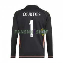 Real Madrid fußball trikot Thibaut Courtois 1 Torhüter Herren Auswärts 2024-2025 Kurzarm