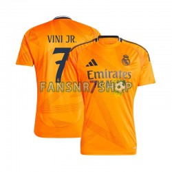 Real Madrid fußball trikot VINI JR 7 Herren Auswärts 2024-2025 Kurzarm